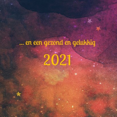 Kerstkaart 2021 - abstract 2
