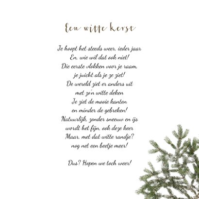 Kerstkaart 2021 winters bos 3