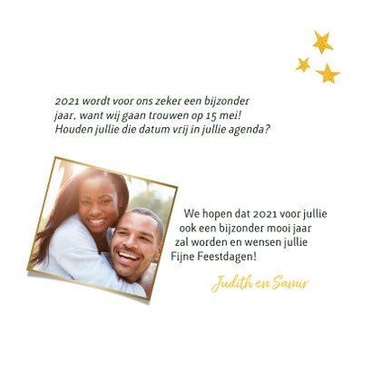 Kerstkaart 2021 wordt een buitengewoon bijzonder jaar 3