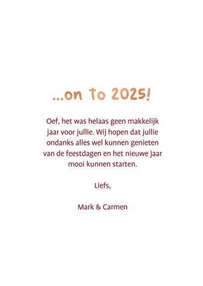 Kerstkaart 2024 wasn't a piece of cake  3