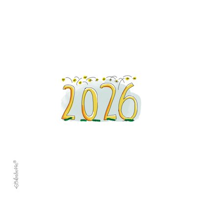 Kerstkaart 2026 foto en met kerstmannen 2