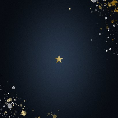 Kerstkaart 365 nieuwe kansen voor 2026 stijlvol Achterkant