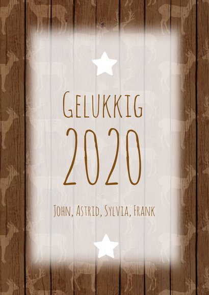 Kerstkaart achtergrond met rendierhout 3
