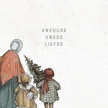 Kerstkaart Anton Pieck 2026 2