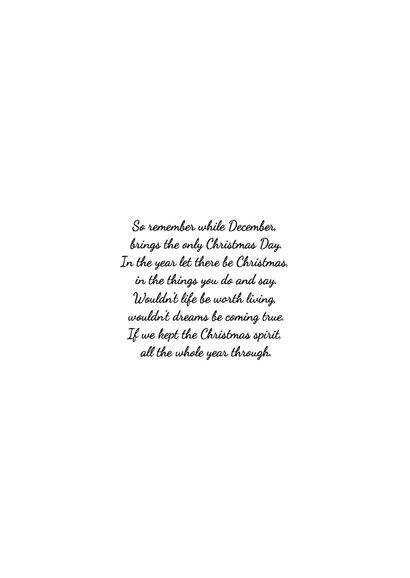 Kerstkaart banner klassiek fotokaart 3