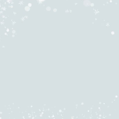 Kerstkaart beren in de sneeuw-baby's 1ste kerst Achterkant