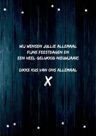 Kerstkaart bordjes aan ketting 3