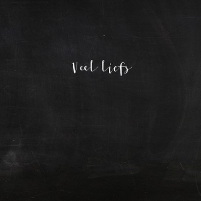 Kerstkaart chalkbord handlettering 3