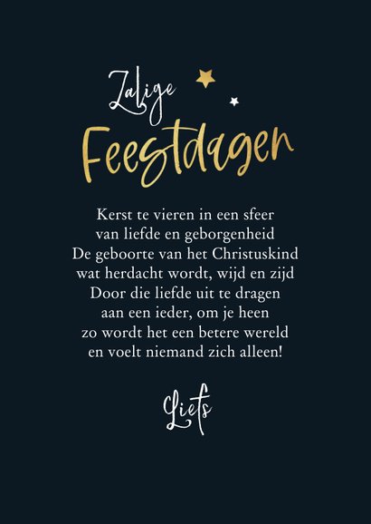 Kerstkaart christelijk Jezus licht vreugde hoop 3