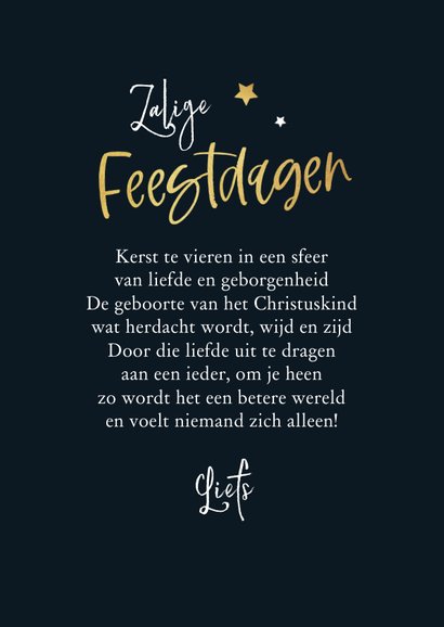 Kerstkaart christelijk Jezus licht vreugde hoop  3