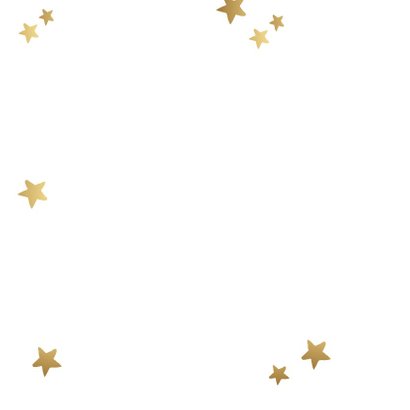 Kerstkaart cirkel sterren 2