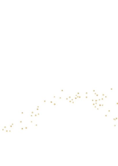 Kerstkaart cirkels sterren goud foto 2