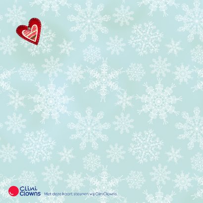 Kerstkaart CliniClowns Knuffels 2