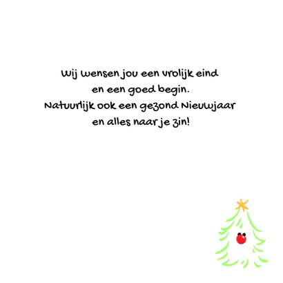 Kerstkaart CliniClowns Lach 3