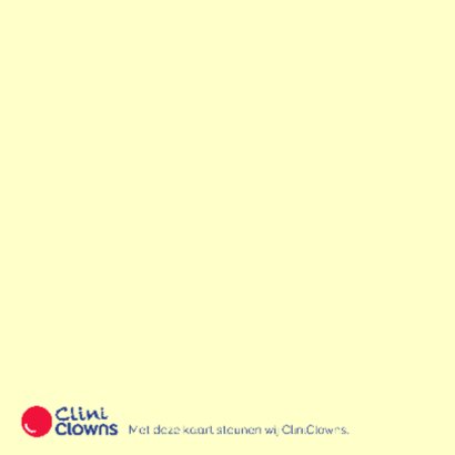 Kerstkaart CliniClowns Pop 2