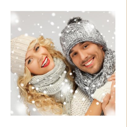 Kerstkaart collage magical 2020 aanpasbare achtergrondkleur 2