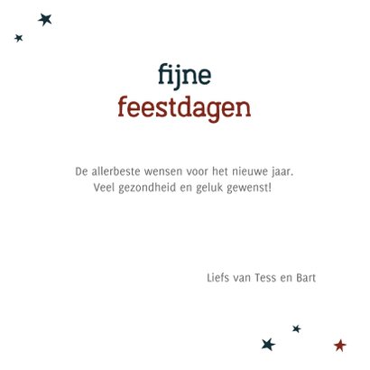 Kerstkaart - dit was met afstand een bijzonder jaar corona 3