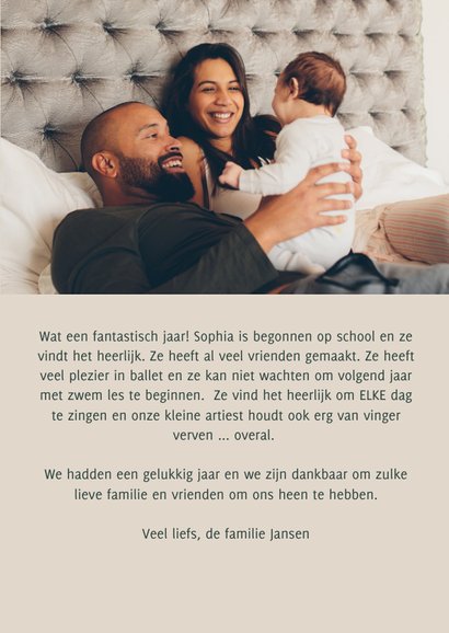 Kerstkaart duiven en botanisch bloemen 3