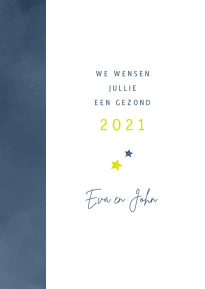 Kerstkaart een coronavrij nieuw jaar 3