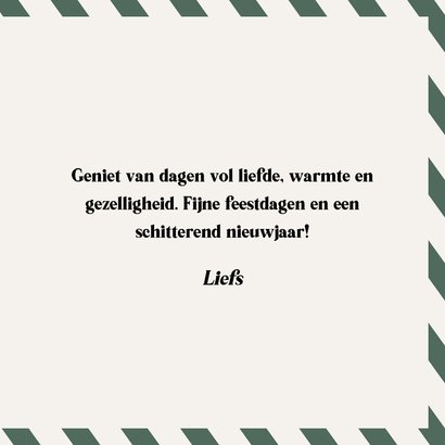 Kerstkaart 'een kerstknuffel voor jou' van Norah 3