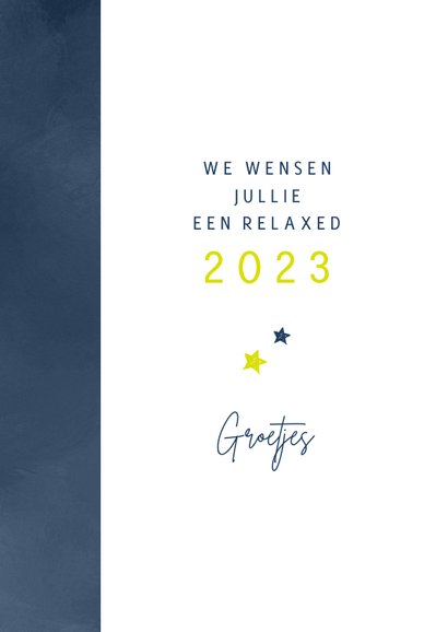 Kerstkaart een stressloos nieuw jaar 3