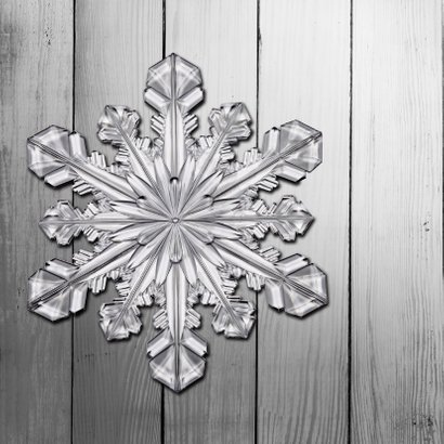 Kerstkaart eigen foto blauwgrijs hout met lijst 2