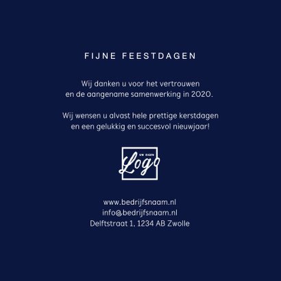 Kerstkaart fijne feestdagen 2021 nieuwjaar goud confetti 3