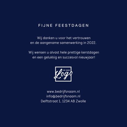 Kerstkaart fijne feestdagen 2023 nieuwjaar goud confetti 3