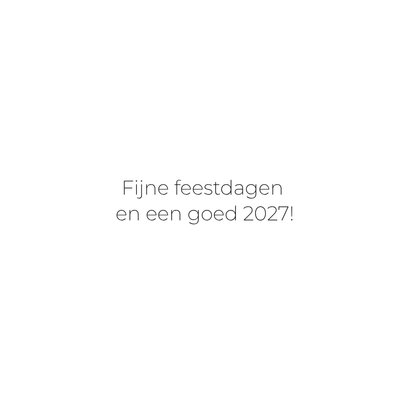 Kerstkaart fijne feestdagen kaart met kerstbomen 3