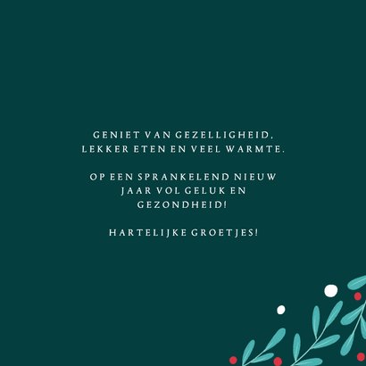 Kerstkaart fijne kerst handlettering 3