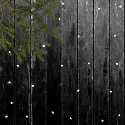 Kerstkaart foto op hout 2020 2