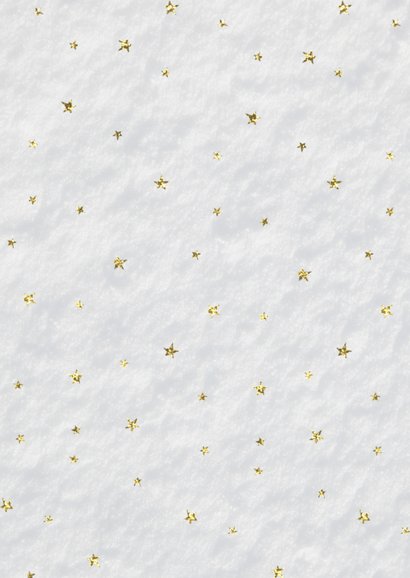 Kerstkaart foto's met gewei GHZ Achterkant