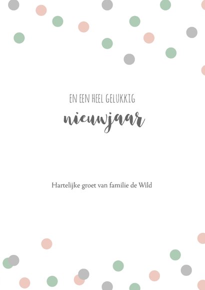 Kerstkaart foto stippen - BC 3