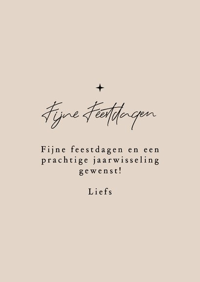 Kerstkaart fotokaart 2026 jaartal fotocollage stijlvol 3