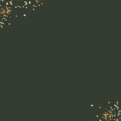 Kerstkaart fotokaart merry christmas sprankelend 2026 Achterkant