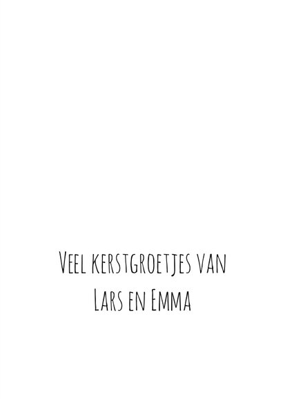 Kerstkaart Geluk en gezondheid, gezelligheid 3