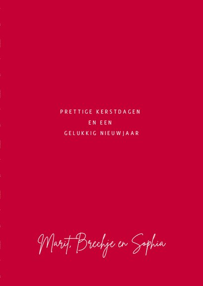 Kerstkaart Geweldig Jaar 3
