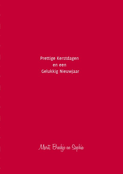 Kerstkaart Geweldig Jaar 3