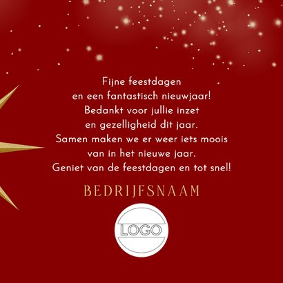 Kerstkaart glasbal met hart en engel 3