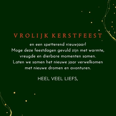 Kerstkaart glazen kerstbal met kabouter 2027 3