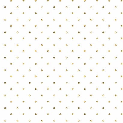 Kerstkaart goud glitter confetti 2