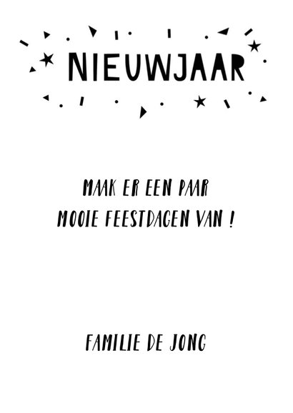 Kerstkaart gouden kerstbal 3