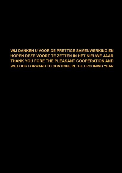 Kerstkaart gouden kerstboom variabele achtergrond 3