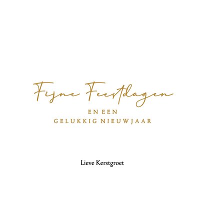 Kerstkaart grappige sneeuwpop kerstbal 3