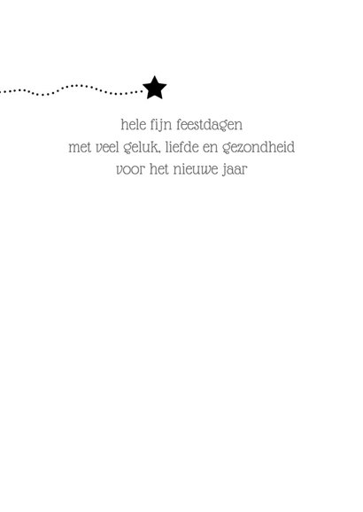 Kerstkaart groene krea kerstbal 3