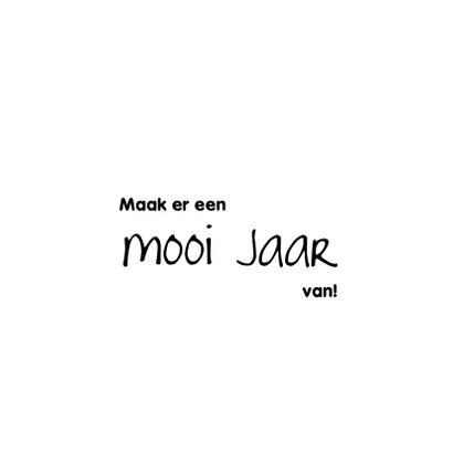 Kerstkaart grote foto met sneeuw 2019 3