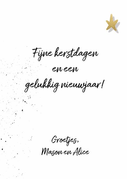 Kerstkaart - handlettering kerstboom 3