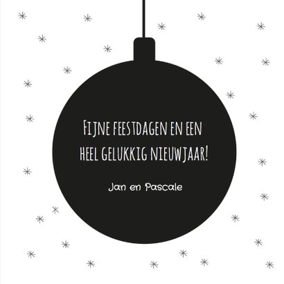 Kerstkaart Happy Happy 3