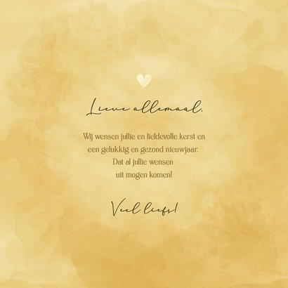 Kerstkaart hart liefdevolle kerst sprankelend 3