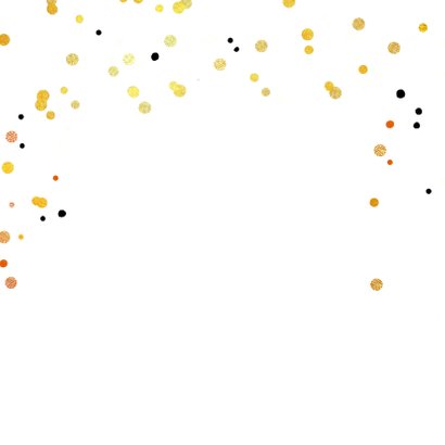 Kerstkaart hip confetti slinger 2